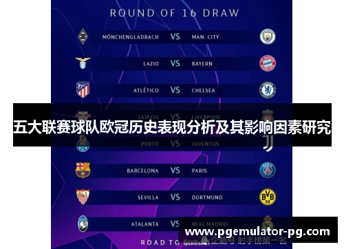 五大联赛球队欧冠历史表现分析及其影响因素研究 五大联赛球队欧冠历史表现分析及其影响因素研究