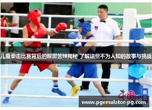 儿童拳击比赛背后的酸甜苦辣揭秘 了解这些不为人知的故事与挑战