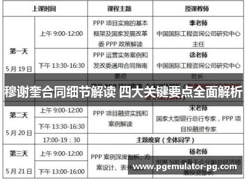 穆谢奎合同细节解读 四大关键要点全面解析