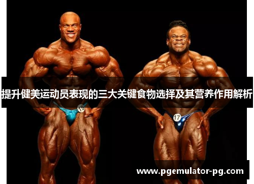 提升健美运动员表现的三大关键食物选择及其营养作用解析 提升健美运动员表现的三大关键食物选择及其营养作用解析