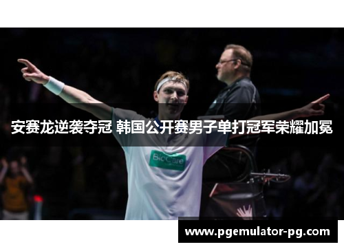 安赛龙逆袭夺冠 韩国公开赛男子单打冠军荣耀加冕 安赛龙逆袭夺冠 韩国公开赛男子单打冠军荣耀加冕